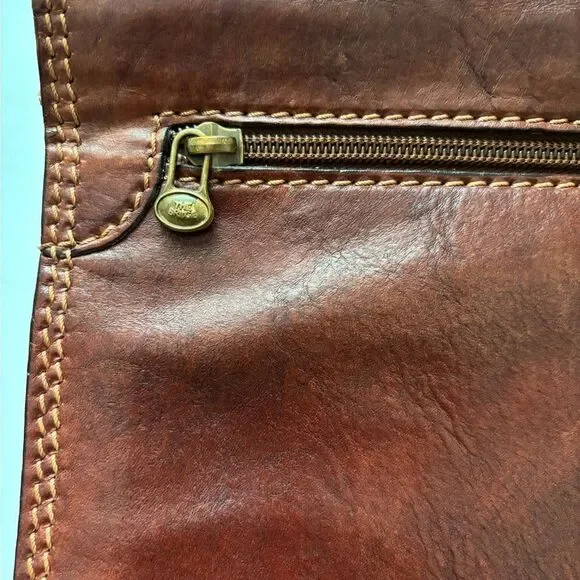 THE BRIDGE Men’s Vintage Leather Briefcase Document Bag